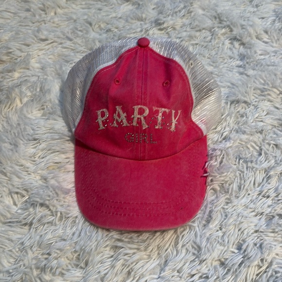 Accessories - Pink trucker “Party Girl” hat